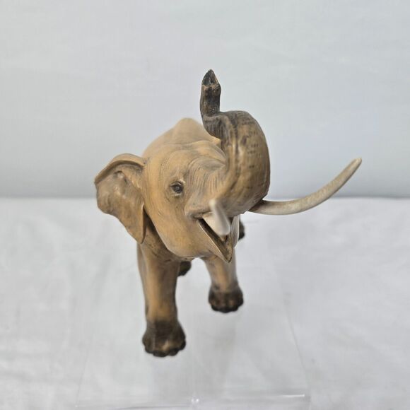 Bull Elephant Figurine Signed by Guido Cacciapuoti 10" x 8" x 4" Italy - Picture 1 of 12